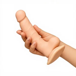 أدوات للعلاقة الزوجية: منتج تدليك طبيعي مقاس 18 سم من السيليكون عالي الجودة