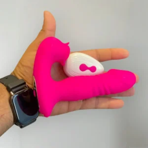 شراء منتجات زوجية اونلاين السعودية - جهاز الوردة اللاسلكي المزدوج بتصميم طبي فاخر.